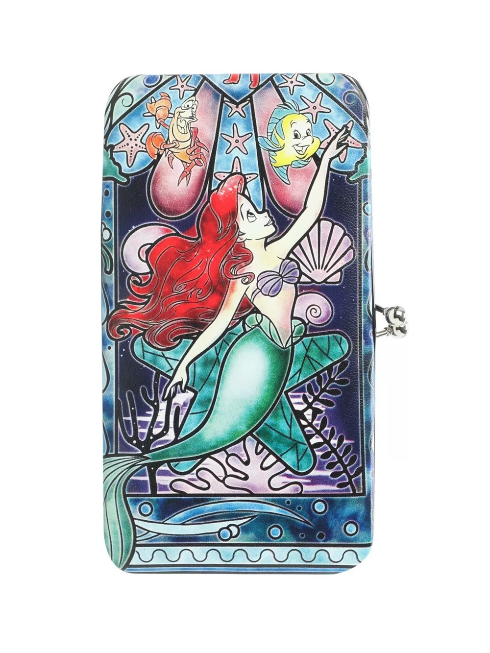 Little Mermaid Kiss Lock Wallet